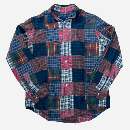 Ralph Lauren Patchwork Meeste Särk Suurus L 