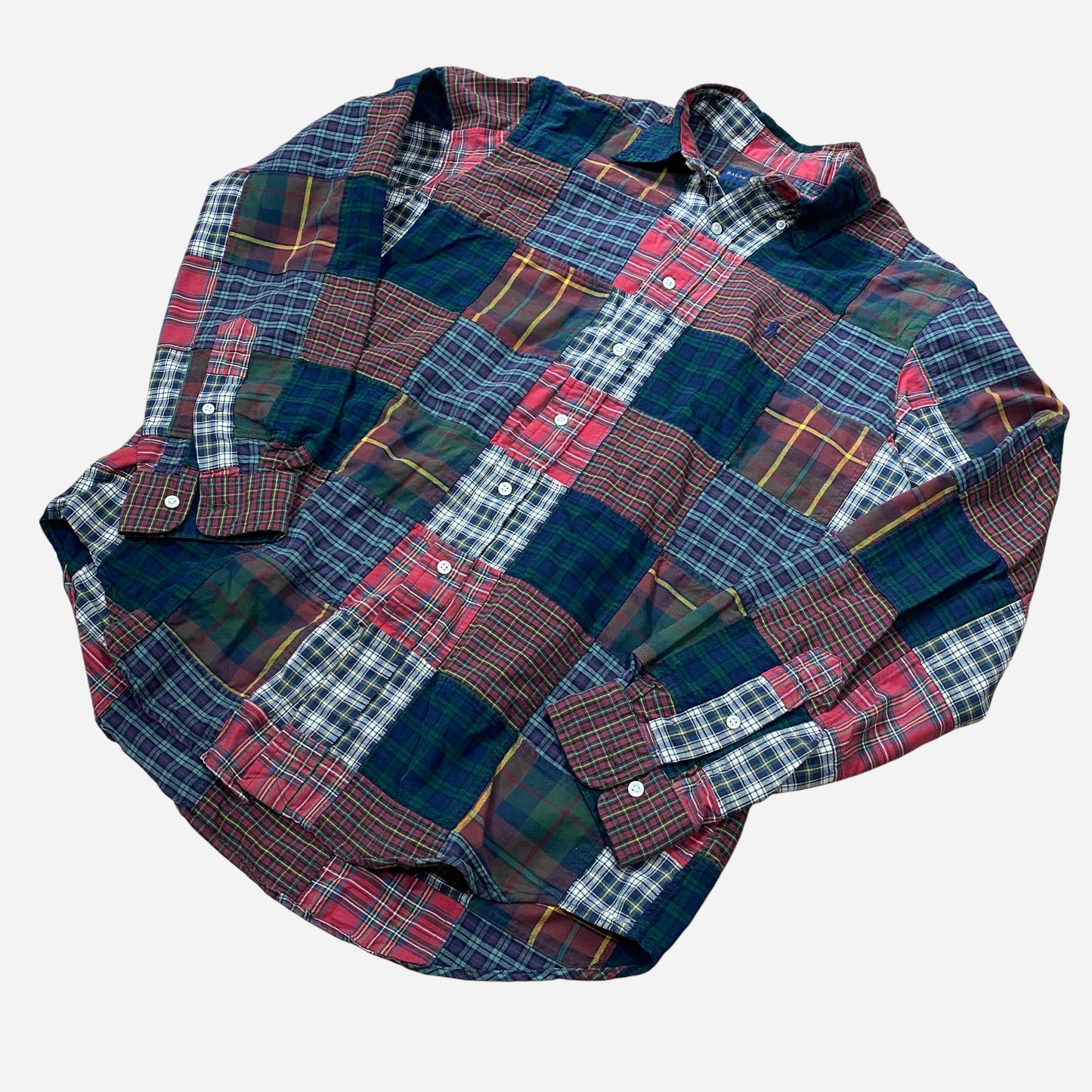 Ralph Lauren Patchwork Meeste Särk Suurus L 