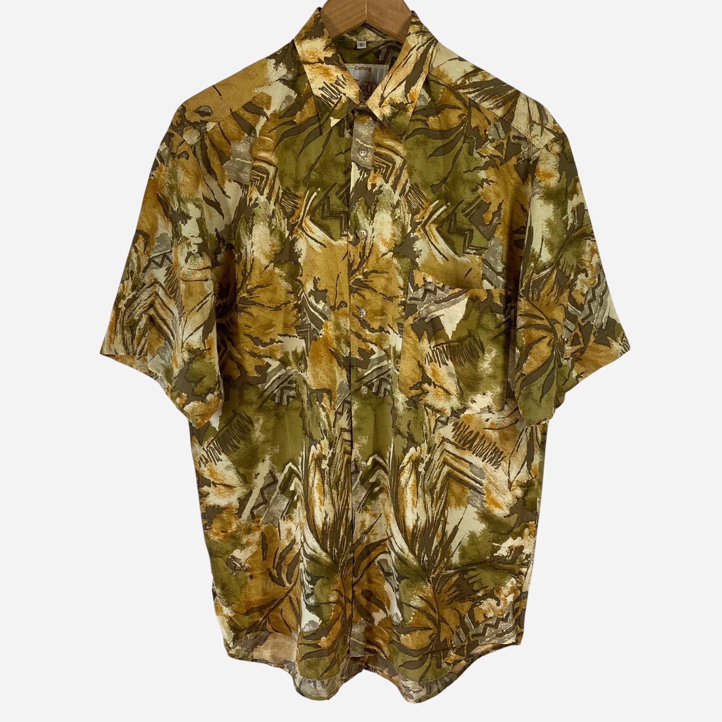 Vintage TOGO Mens Casual Short Sleeve Shirt Size S