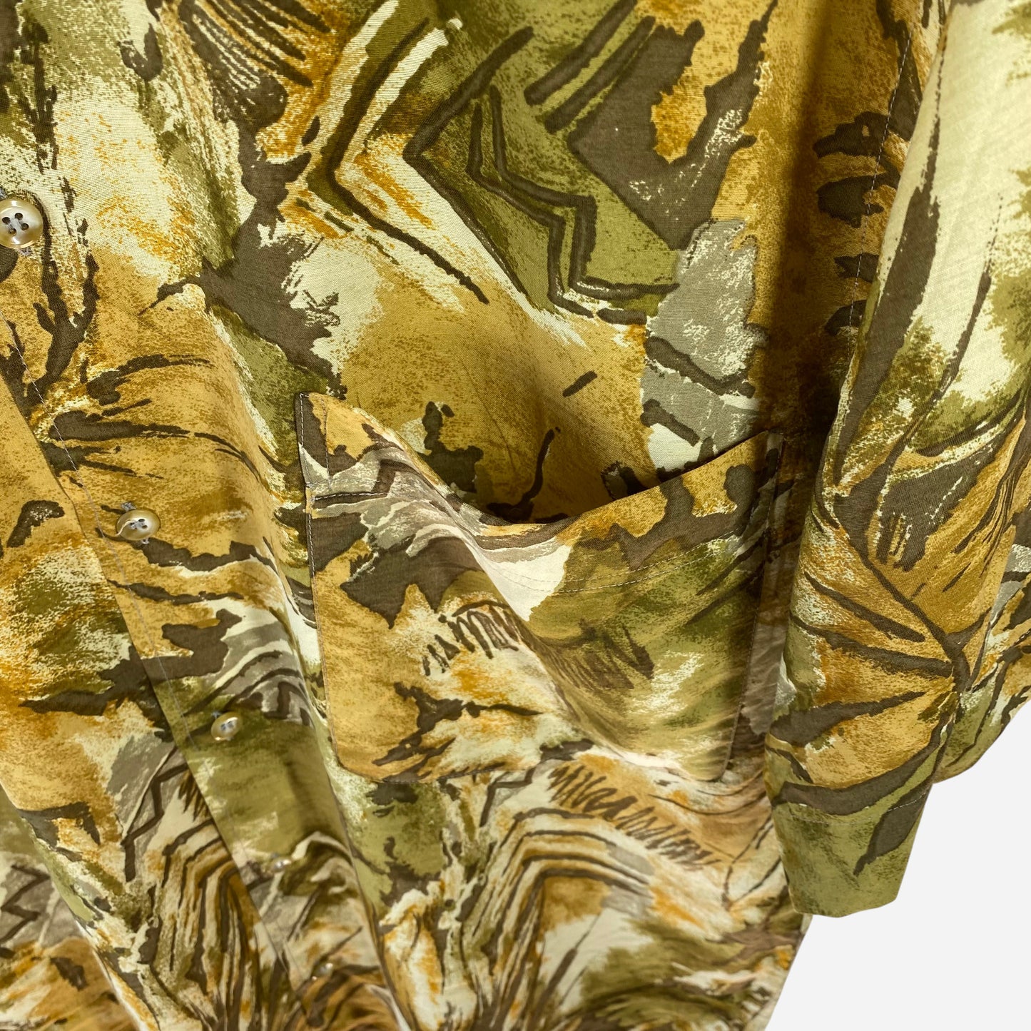 Vintage TOGO Mens Casual Short Sleeve Shirt Size S