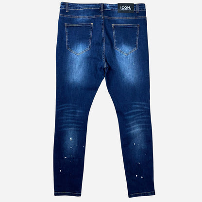 ICON Amsterdam Naiste Sinised Teksad Suurus W36 / 48 