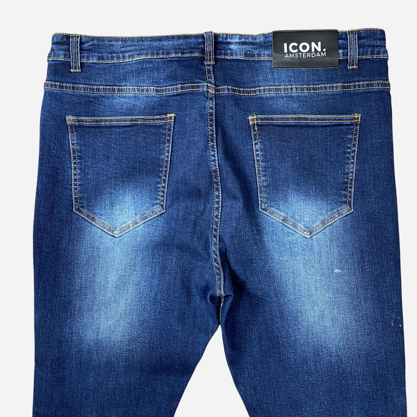 ICON Amsterdam Naiste Sinised Teksad Suurus W36 / 48 
