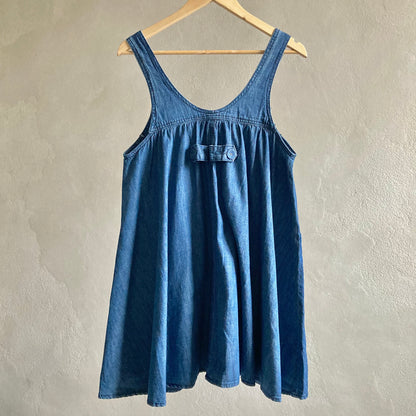 Ichi Womens Denim Dress Size M