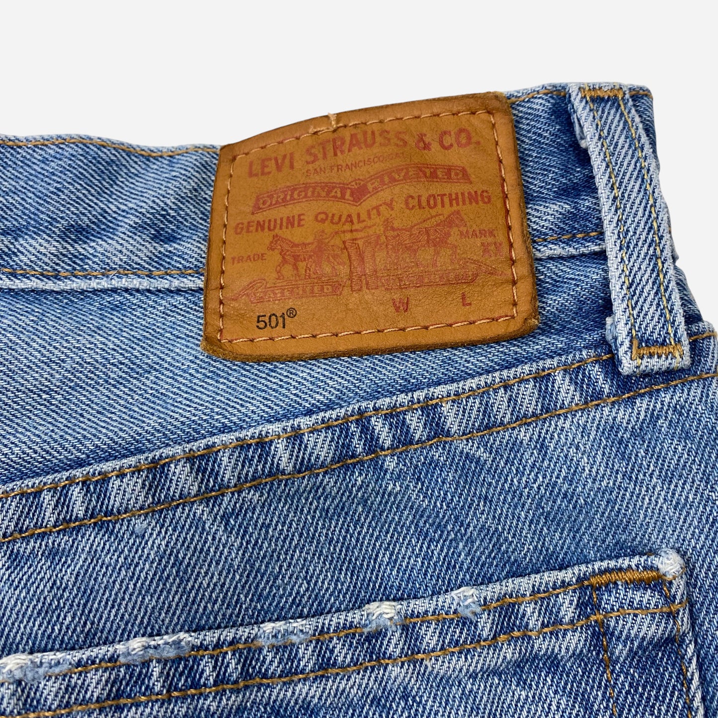 Levis Naiste 501 Lühikese püksid Suurus W30 
