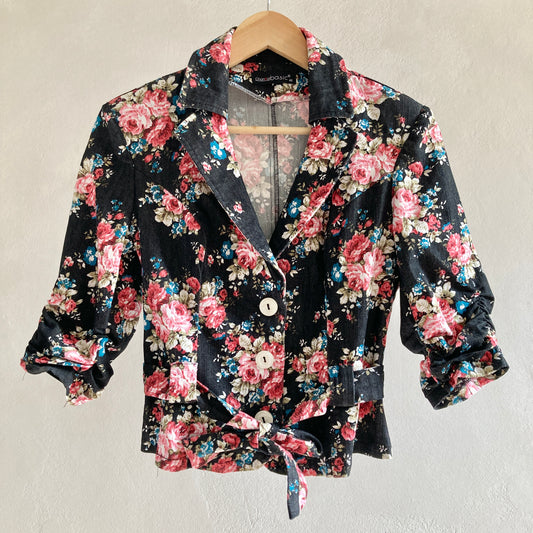 Womens Floral Blazer Size 40