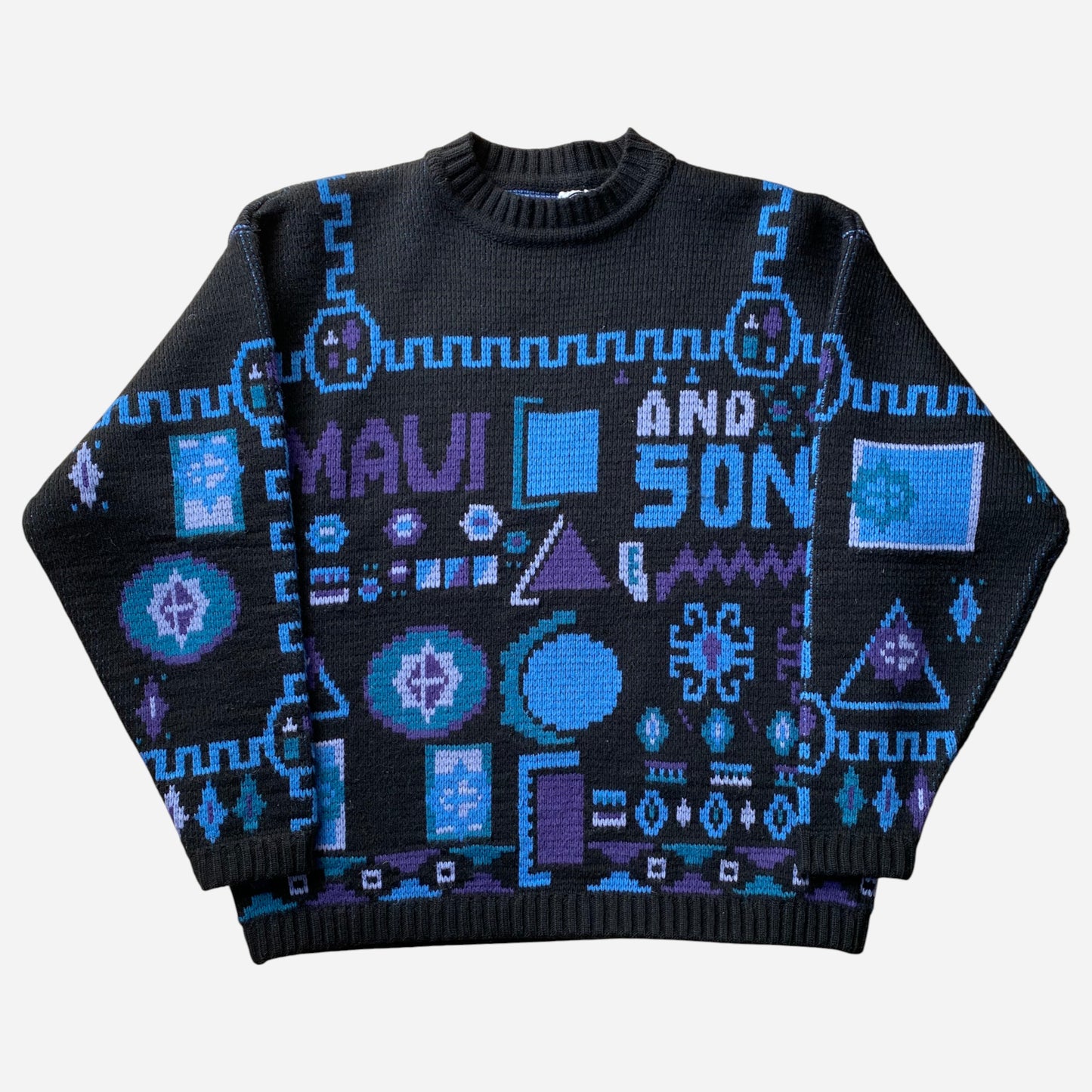 Vintage MAUI and Sons Unisex Raske Kampsun Suurus L 