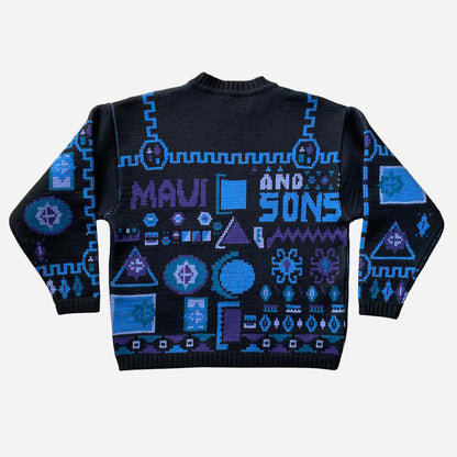 Vintage MAUI and Sons Unisex Raske Kampsun Suurus L 