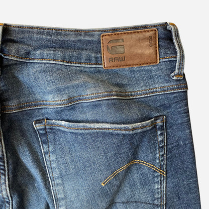 G-Star Raw Naiste 3301 Deconst Mid Teksad Suurus W33/L34 