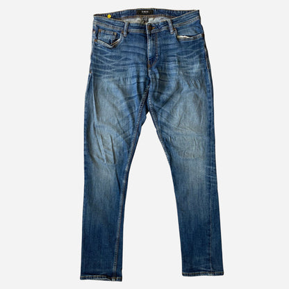Smog Mens Blue Jeans Size W32/L34