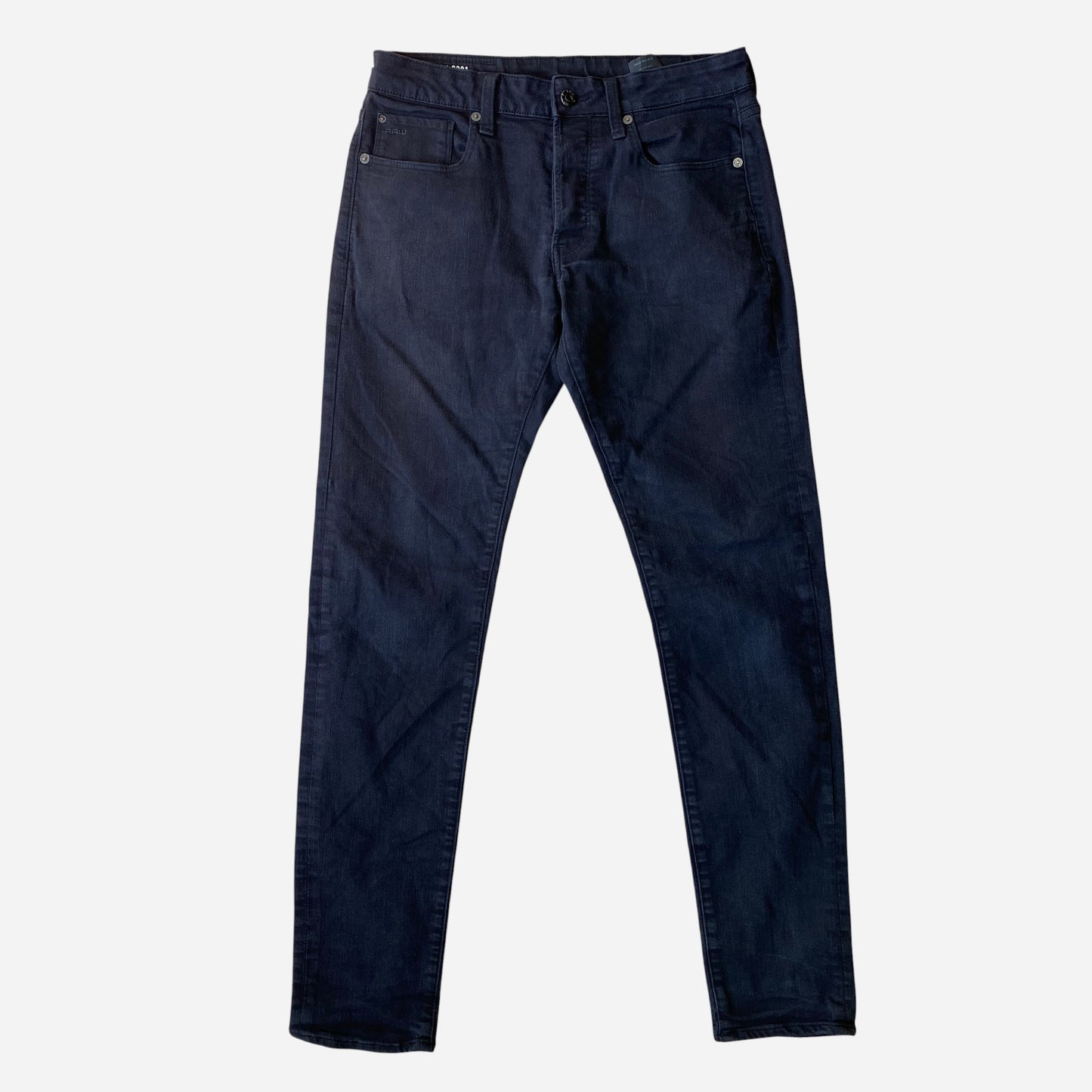 G-Star Raw Mens 3301 Black Jeans Size W31/L34
