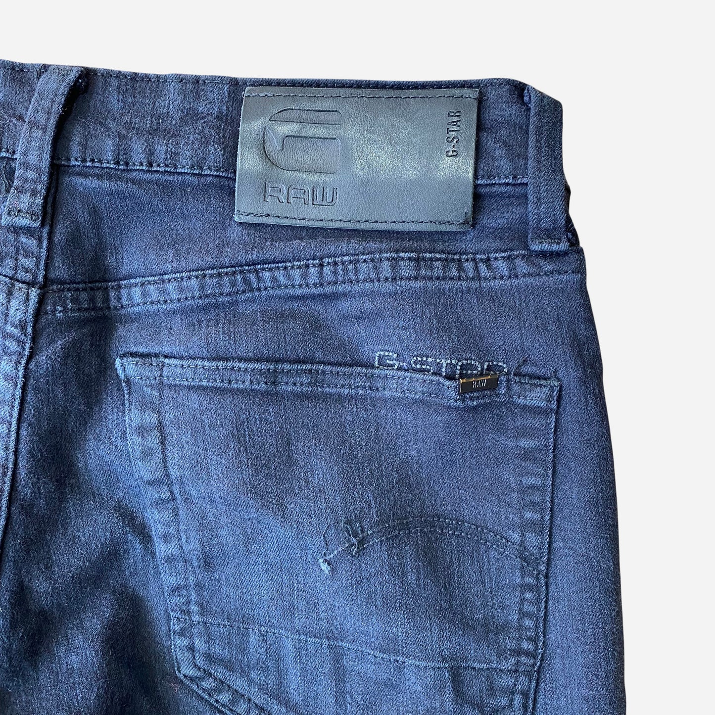 G-Star Raw Mens 3301 Black Jeans Size W31/L34