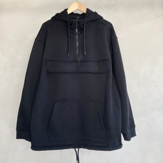 Mens Black Hoodie Size XXL