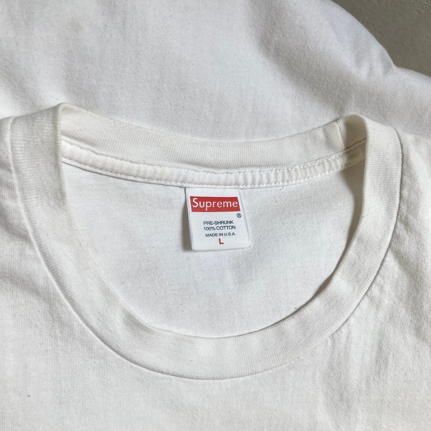 Supreme Meeste Box Logo “Too Broke for Supreme” T-Särk Suurus L