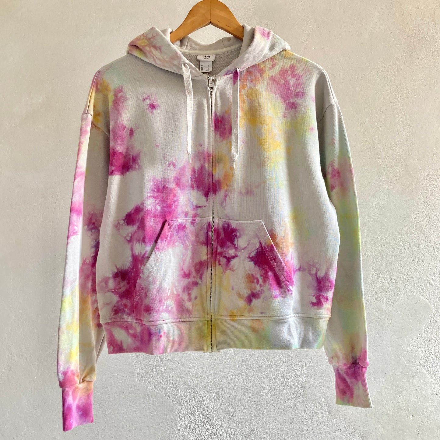 H&M Divided Womens Tie Dye Hoodie Size S