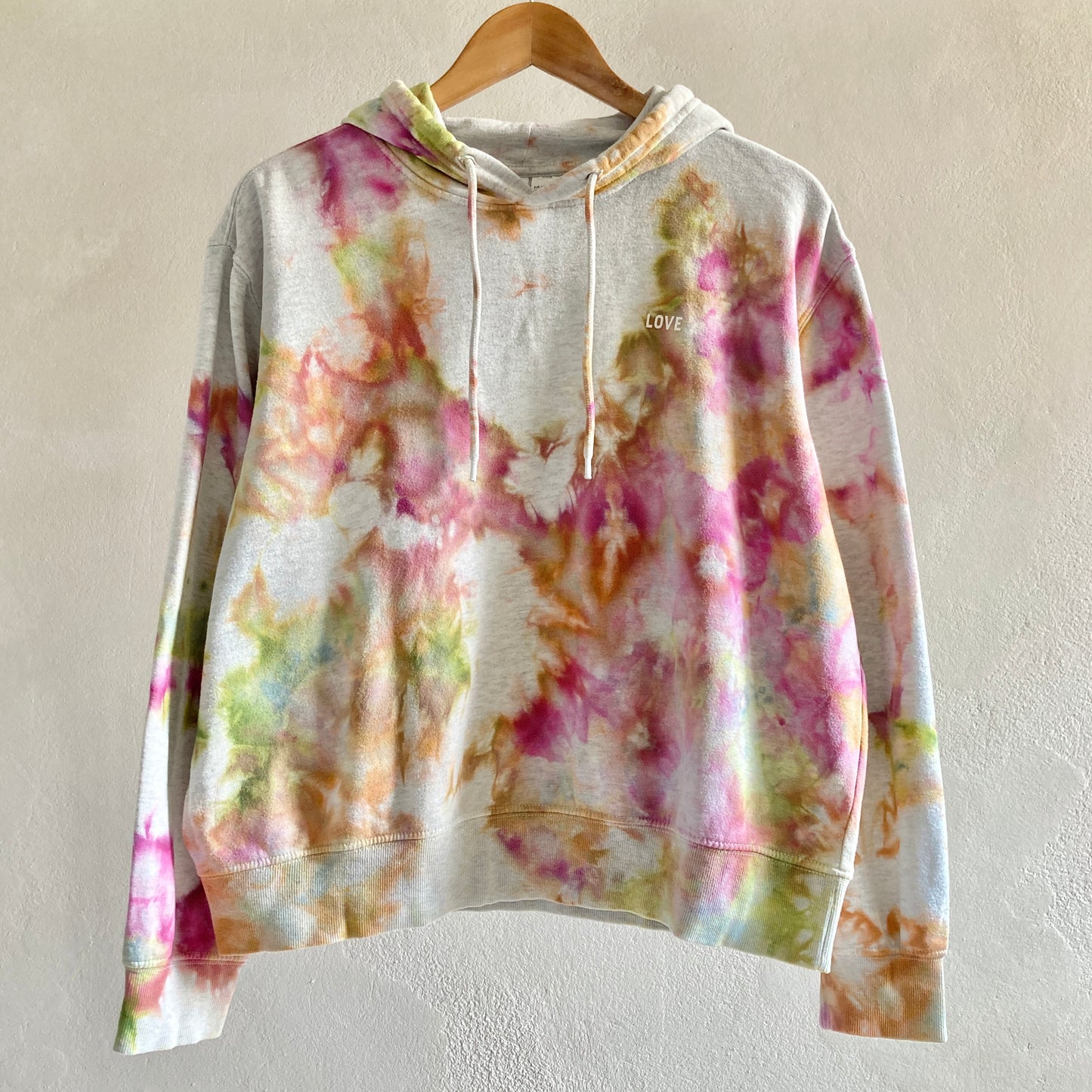 H&M Divided Womens Tie Dye Hoodie Size M