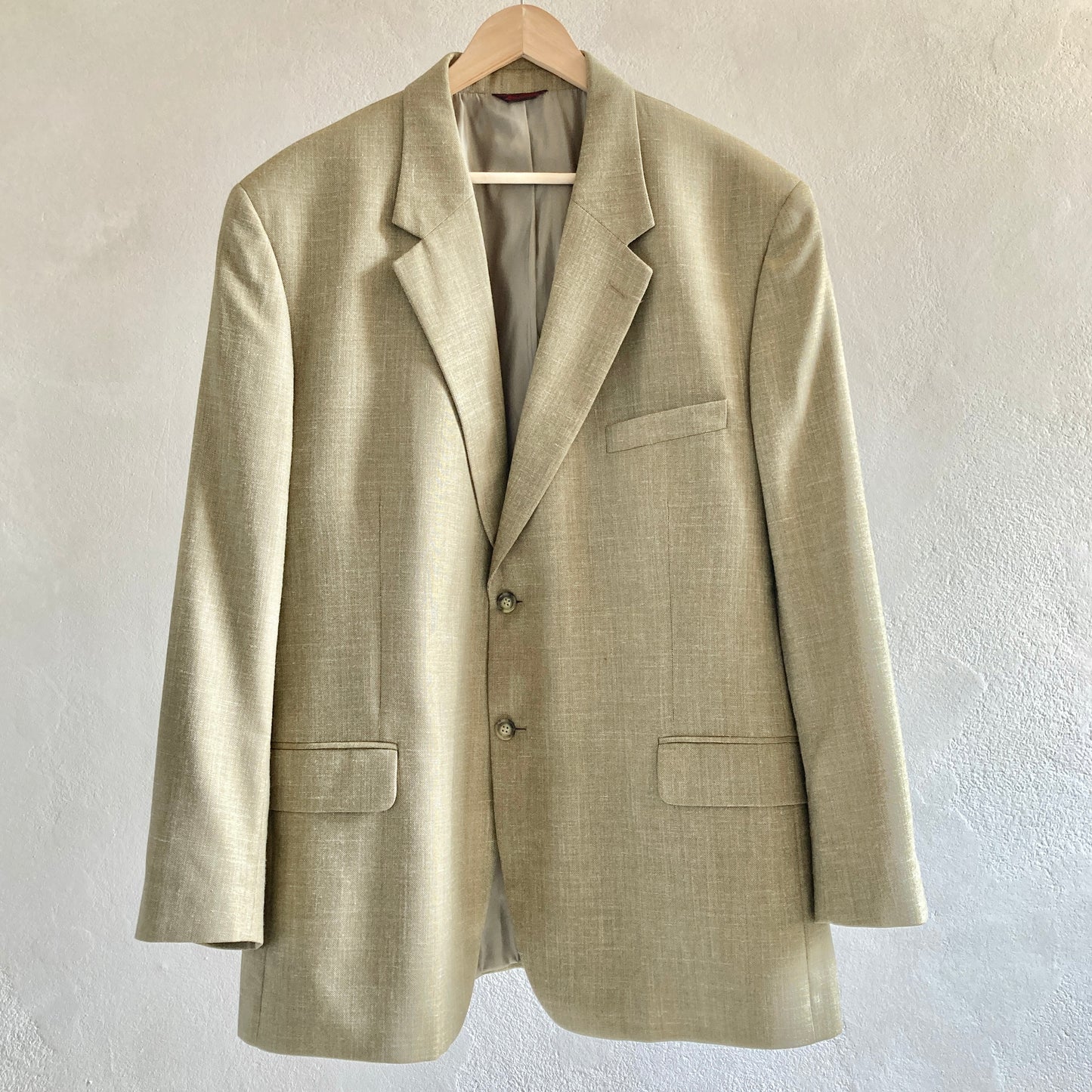 Charter Club Mens Natural Fibre Blazer Size 48