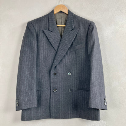 Vintage Mens Wool Blazer Size 46