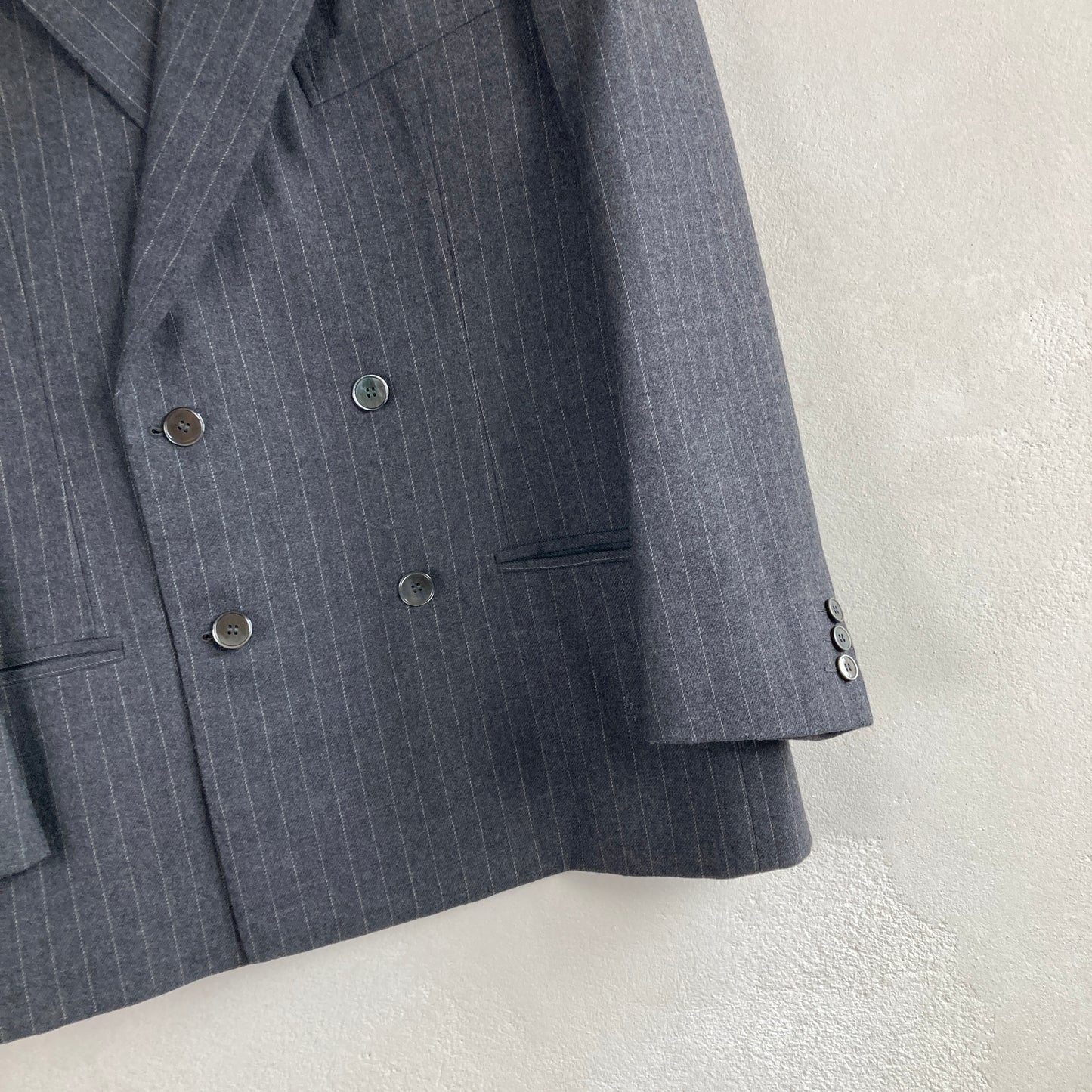 Vintage Mens Wool Blazer Size 46