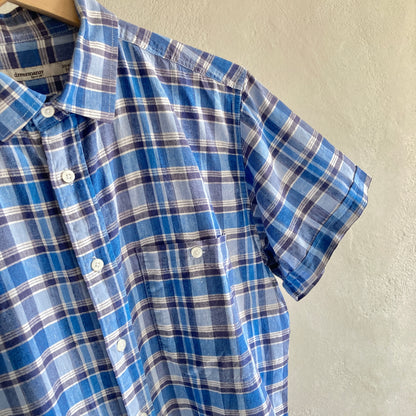 Dressmann Mens Short Sleeve Shirt Size M