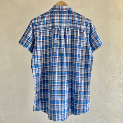 Dressmann Mens Short Sleeve Shirt Size M