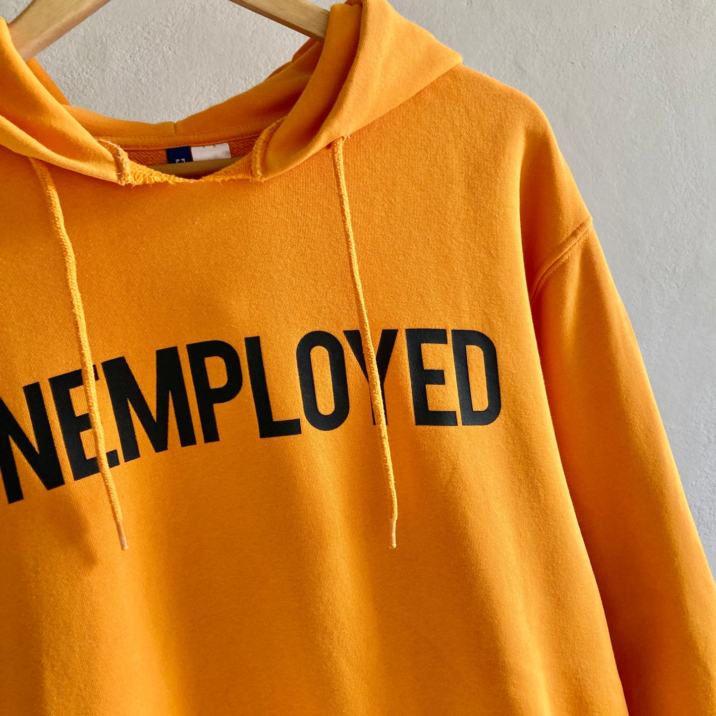 H&M Mens ''Unemployed'' Hoodie Size M