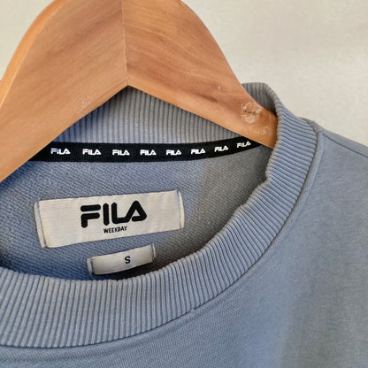 Fila x Weekday Unisex Grey Sweatshirt Size S