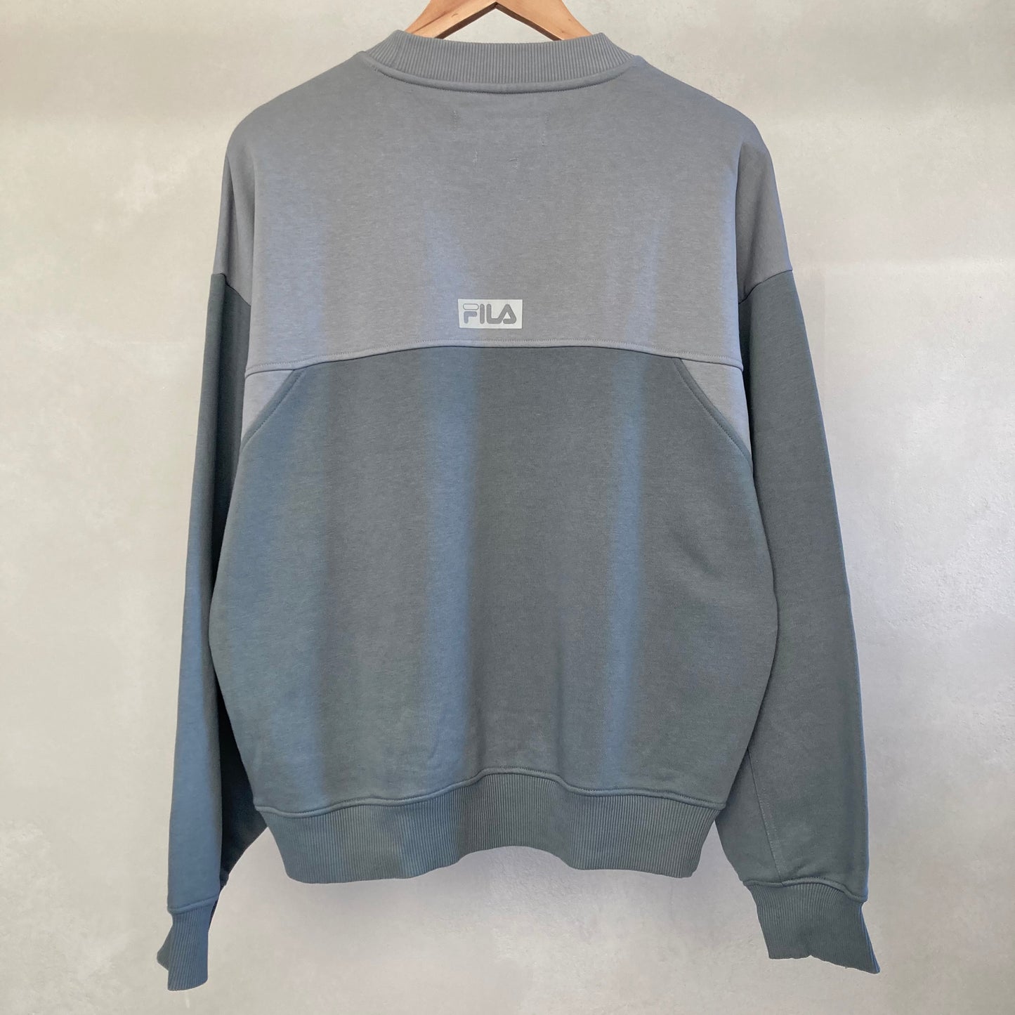 Fila x Weekday Unisex Grey Sweatshirt Size S