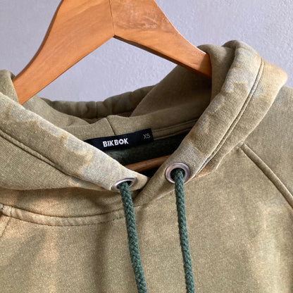 BikBok Womens Bleached Hoodie Size XS