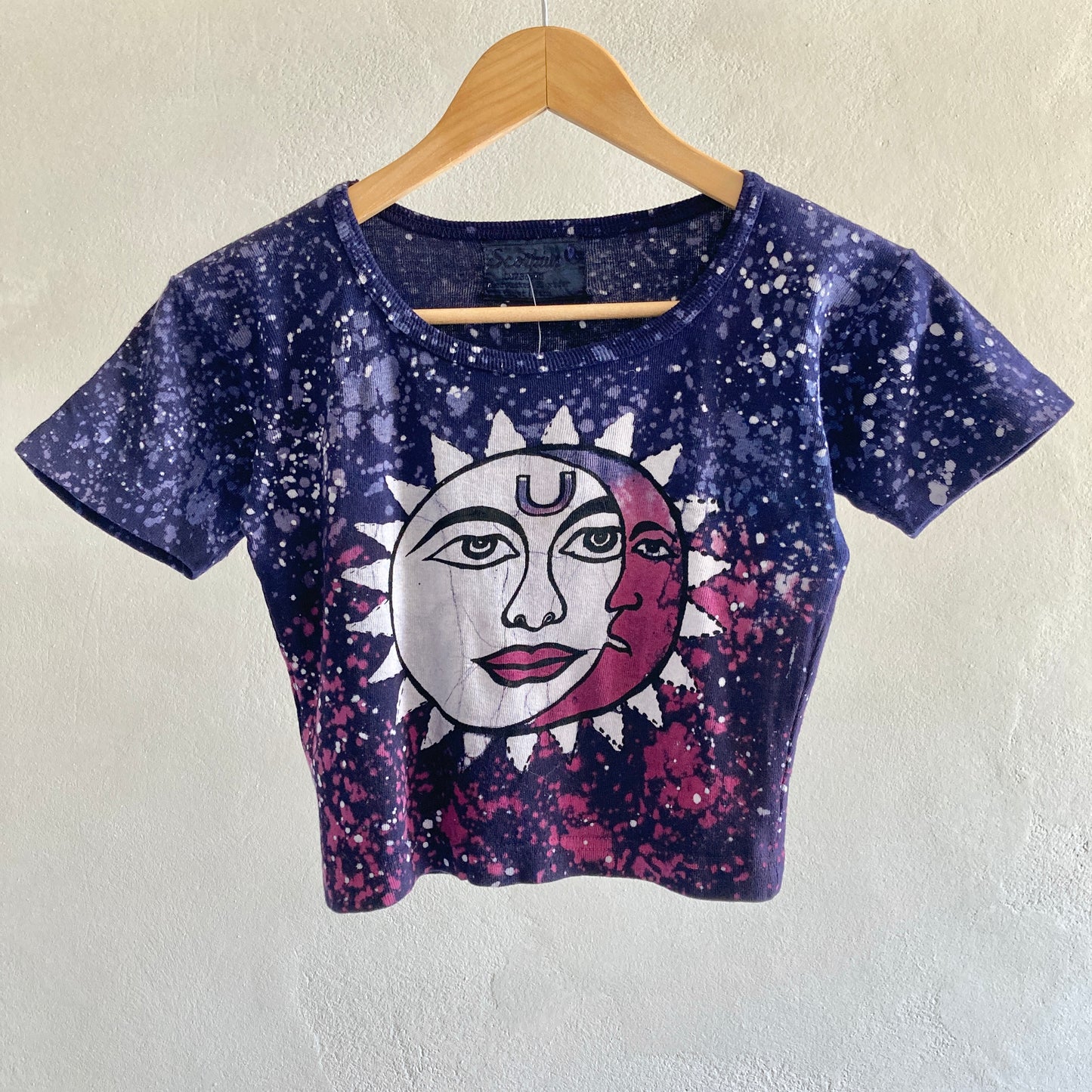 Womens Cropped T-Shirt Size S