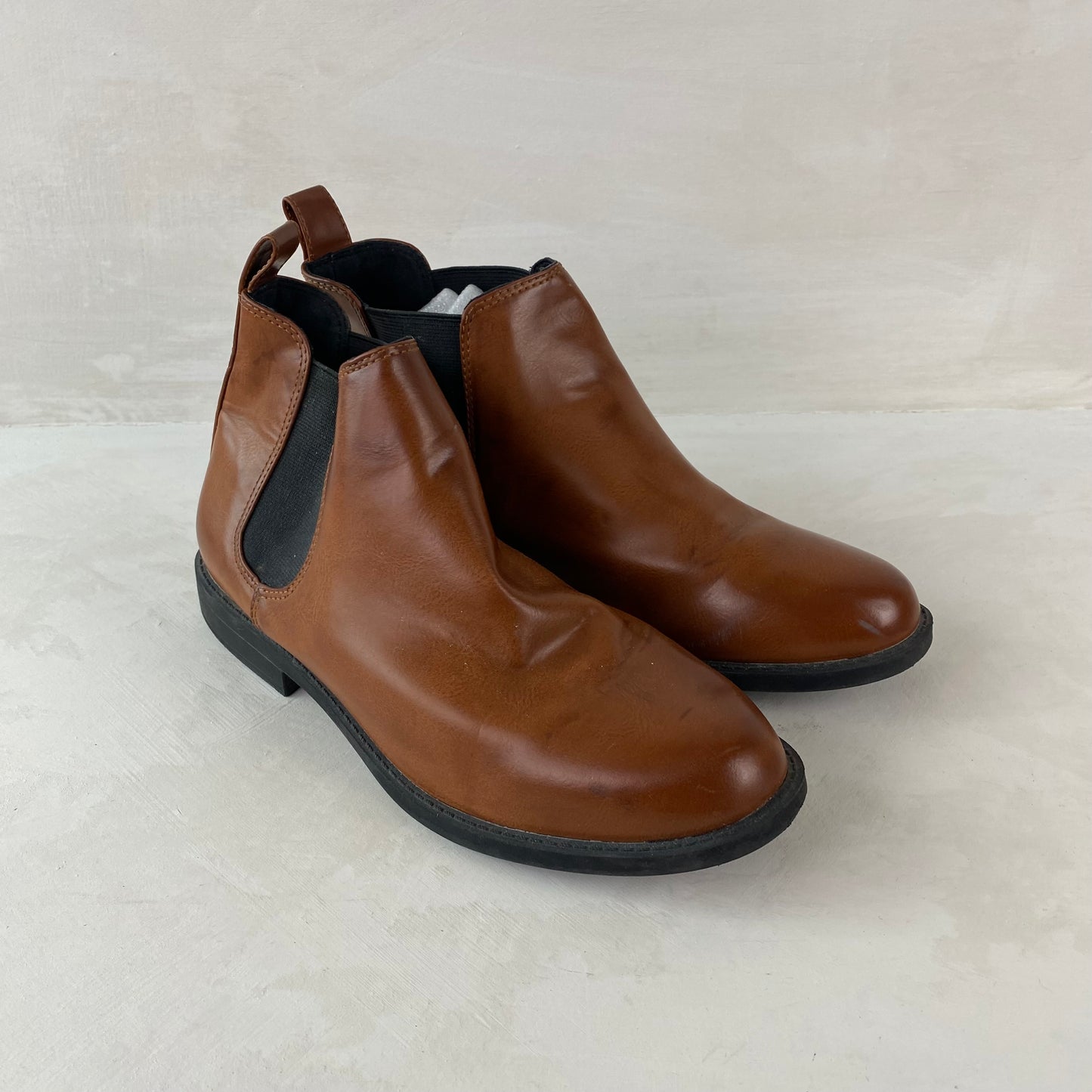 Ladies Brown Chelsea Boots Size 40