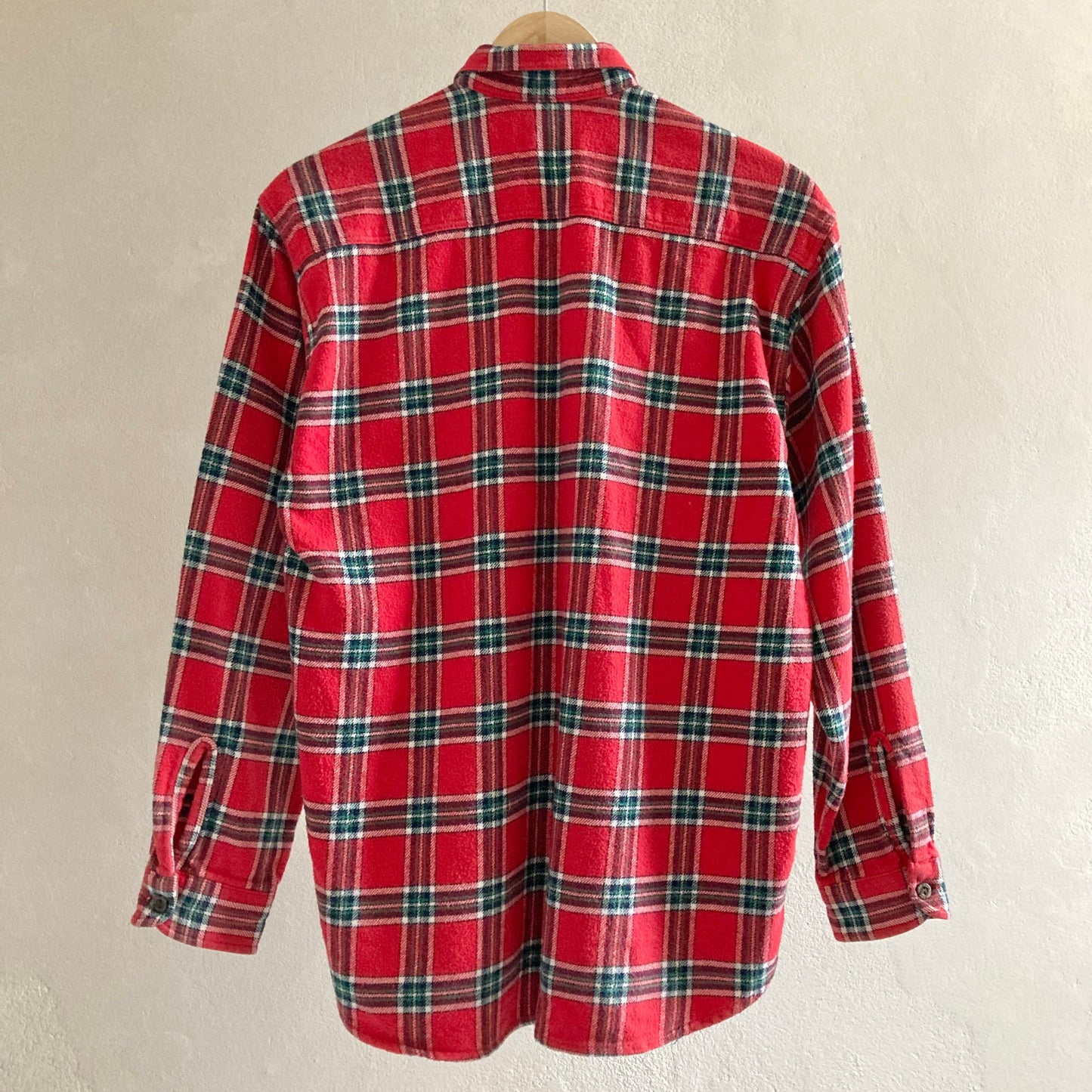 Cap Horn Vintage Ladies Flannel Red Shirt Size M-L