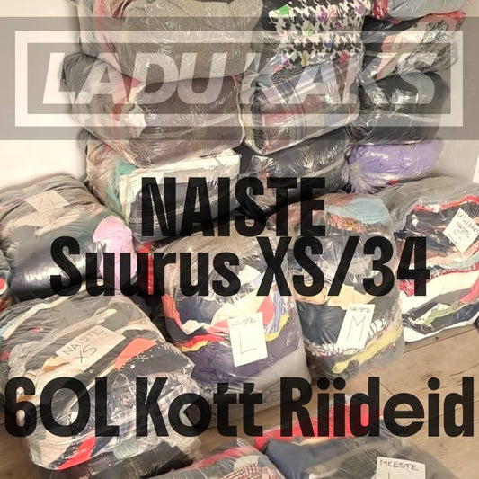 Naiste Riided Suurus XS / 34, 60L Kott