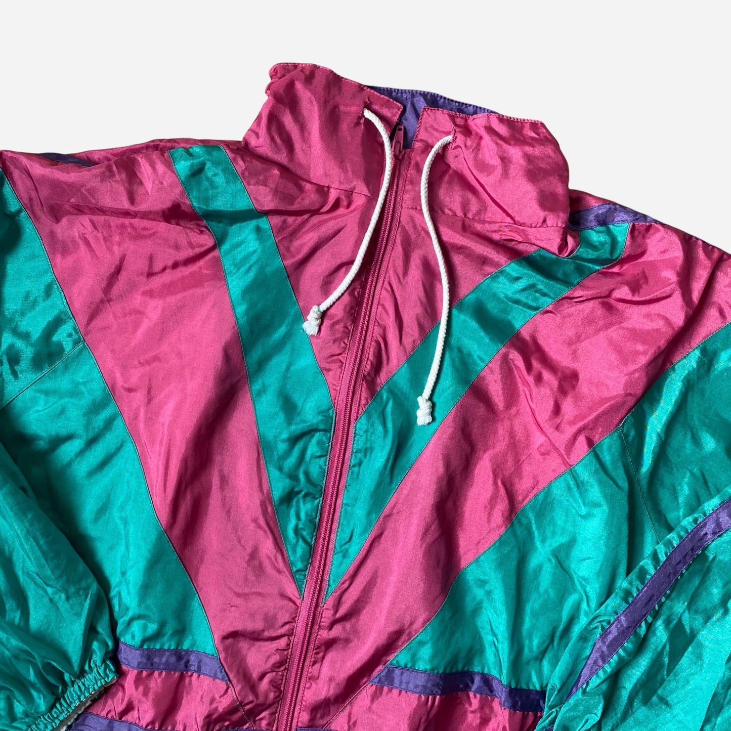 80-90' Unisex Windbreaker Jacket Size S