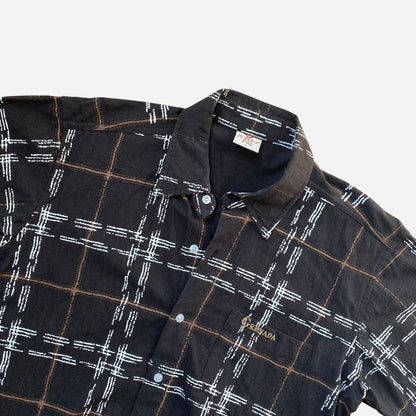 Jo Ann's Mens Casual Short Sleeve Shirt Size L
