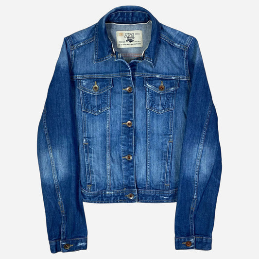 TRF x ZARA Womens Denim Jacket Size M