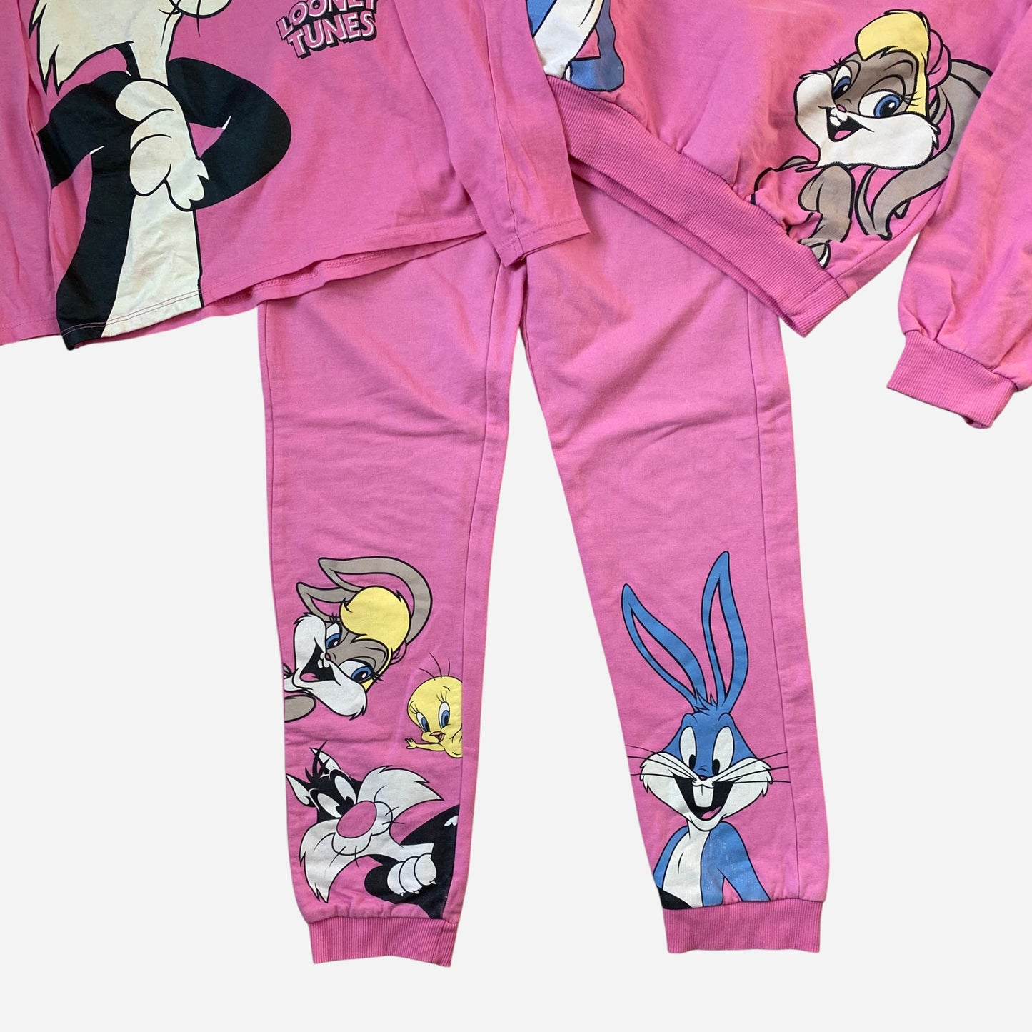 Girls Looney Tunes Sweatshirt and Pants Set Sizes 134