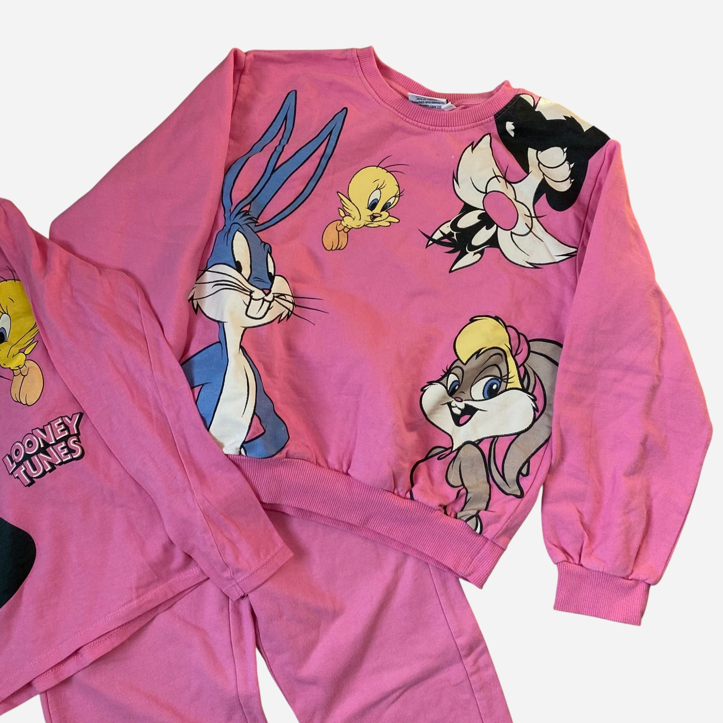 Girls Looney Tunes Sweatshirt and Pants Set Sizes 134