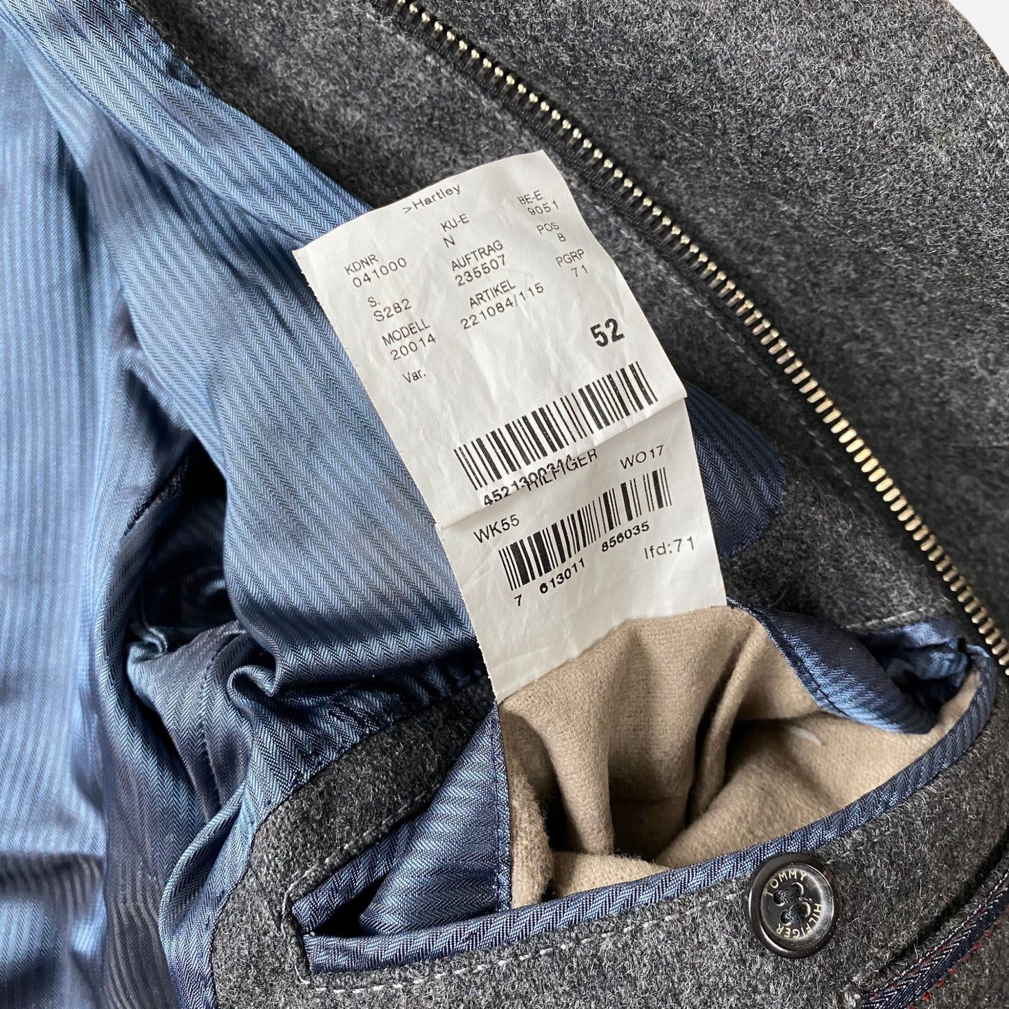 Tommy Hilfiger Mens Wool Jacket Size L / 52