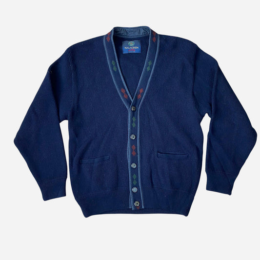 MALAGRIDA Vintage Meeste Kampsun Suurus M