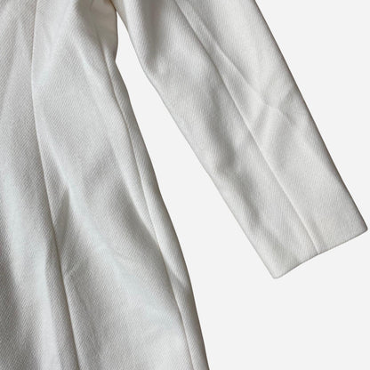 Conbipel Womens Cream Coat Size 42