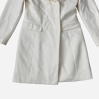 Conbipel Womens Cream Coat Size 42