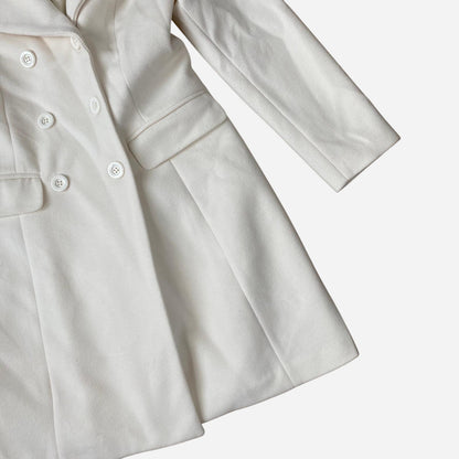 Conbipel Womens Cream Coat Size 42
