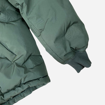 Alpha Industries Meeste Khaki Roheline Puffer Jope Suurus M
