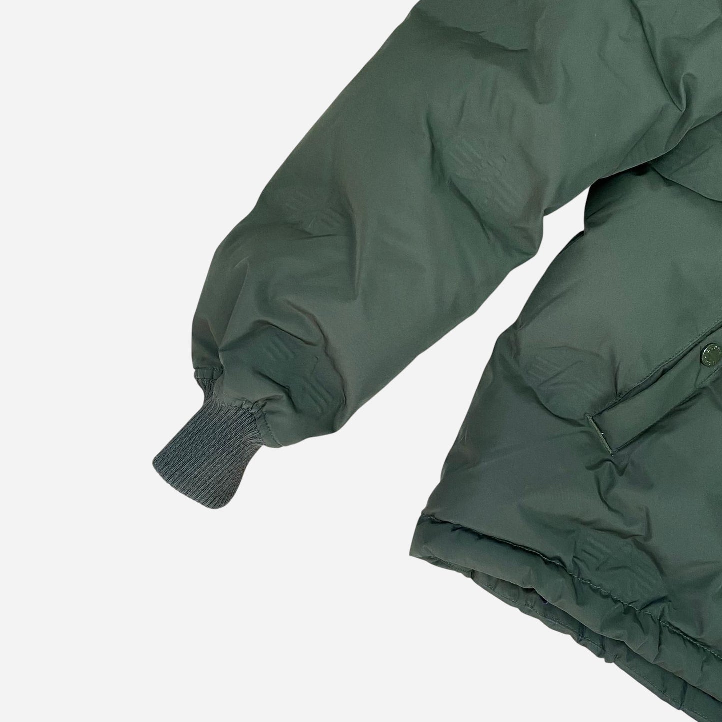 Alpha Industries Meeste Khaki Roheline Puffer Jope Suurus M