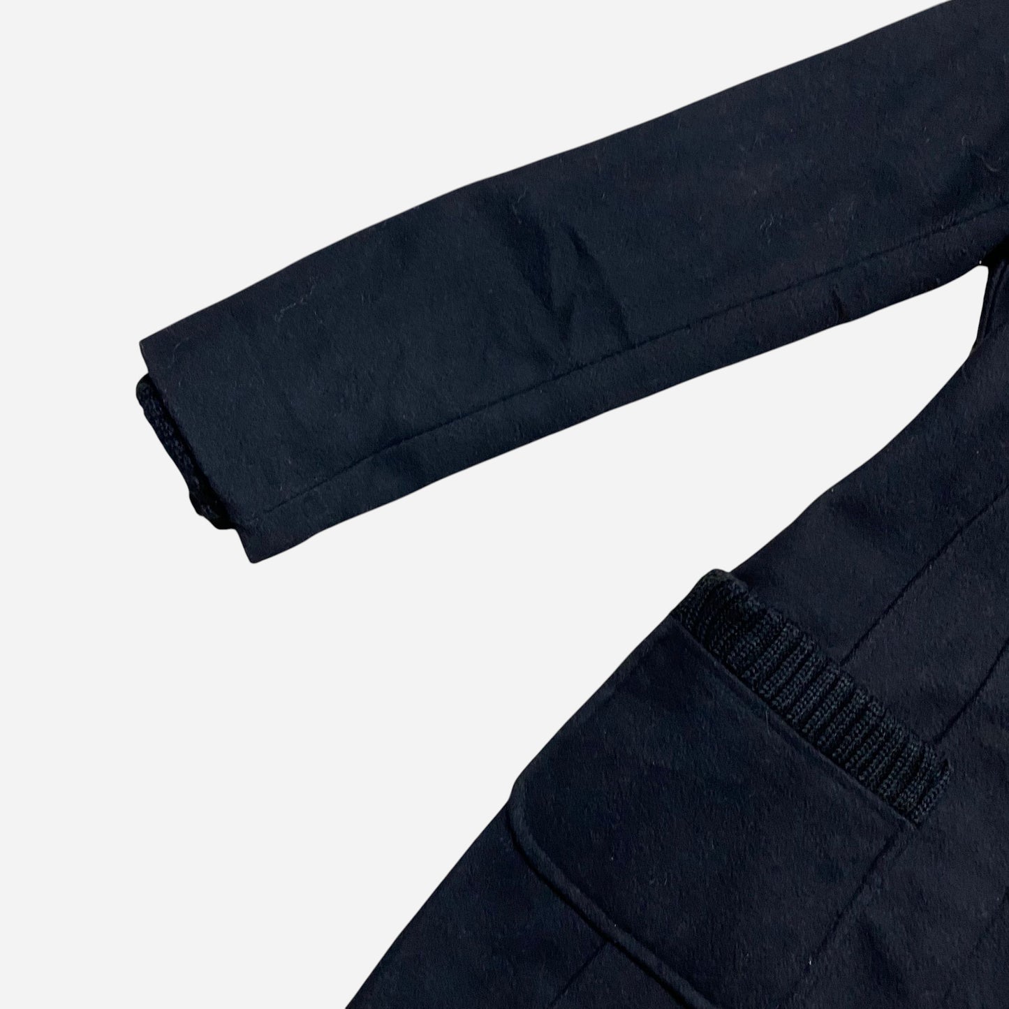 CASTRO COAT Women's Black Coat Size 38