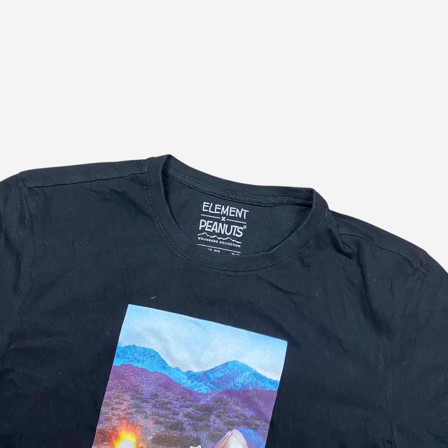 ELEMENT & PEANUTS Unisex T-Shirt Size M