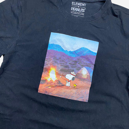 ELEMENT & PEANUTS Unisex T-Shirt Size M