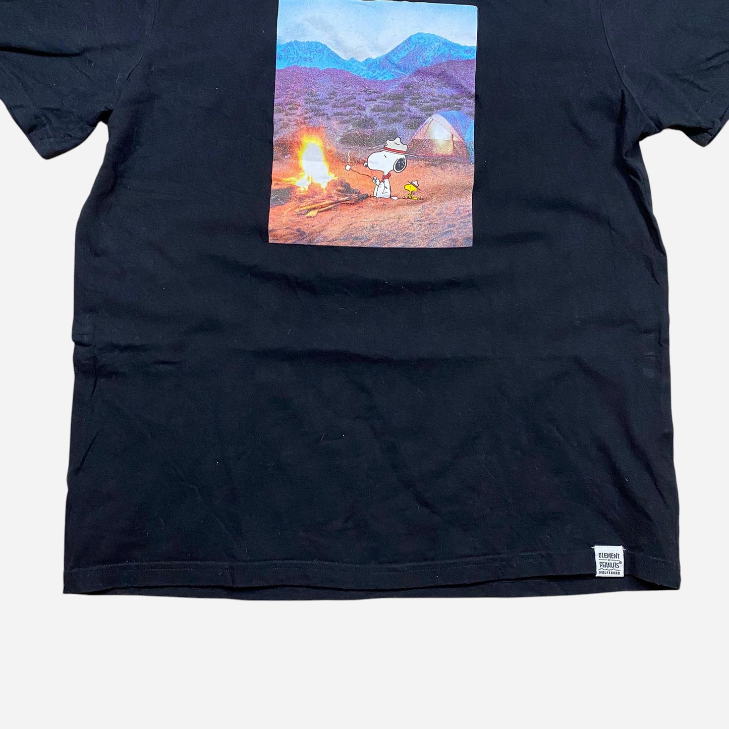 ELEMENT & PEANUTS Unisex T-Shirt Size M