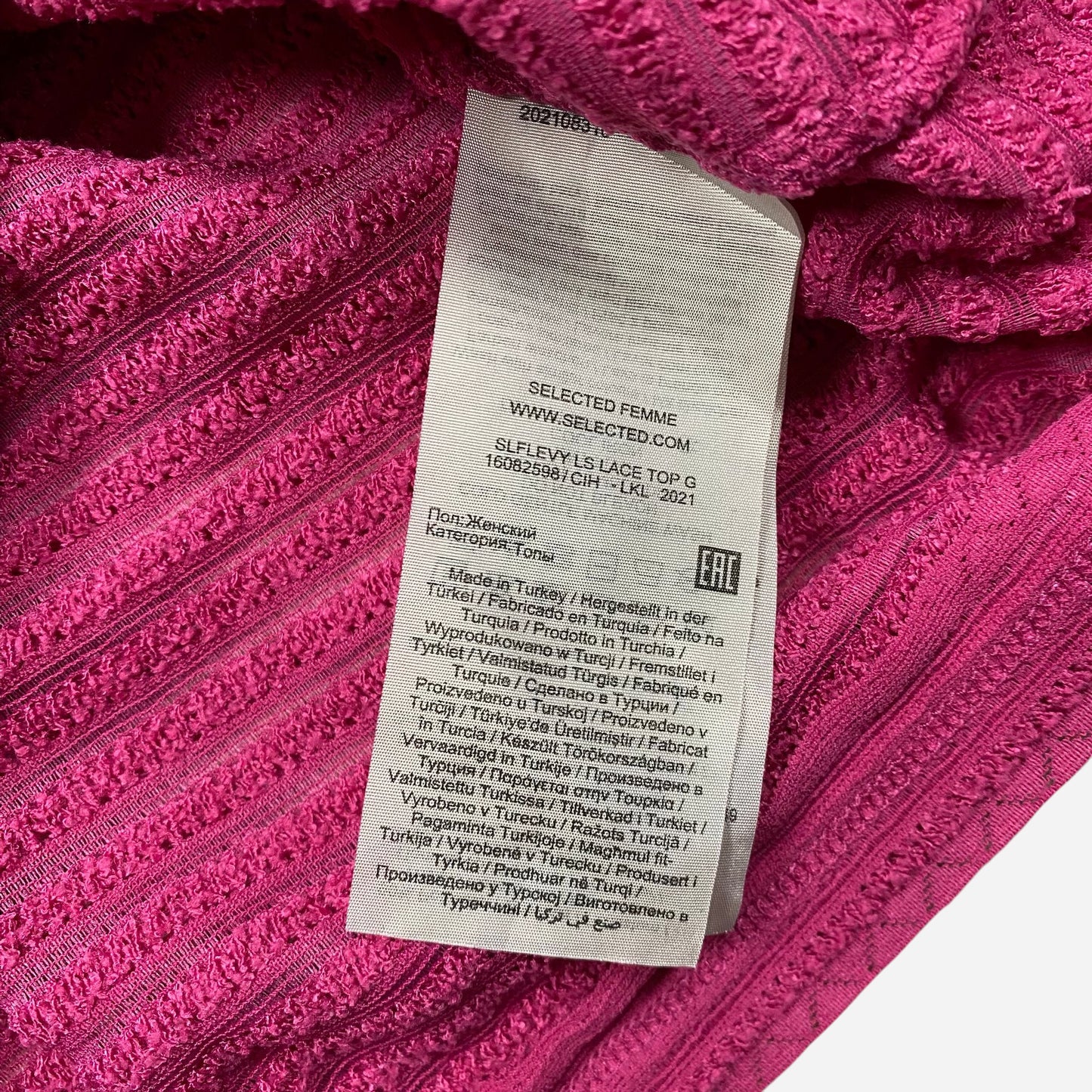 Selected Femme Naiste Roosa Topp Suurus S