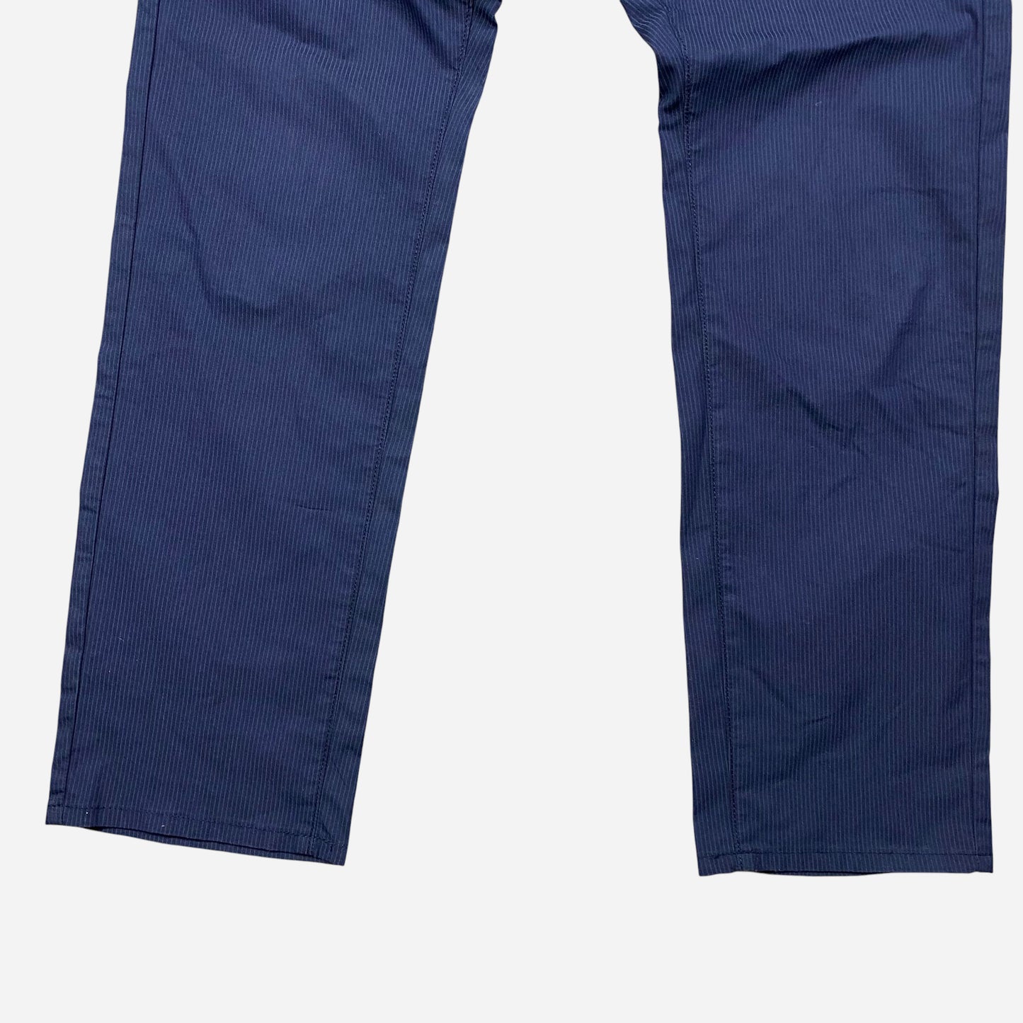 Pierre Cardin Men's LYON Blue Trousers Size W35/L30